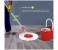Easy 360 Degree Spinning Mop Bucket Set With 1 Free Mop Head - Red 2 in UAE