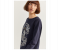 Springfield 108725801 Small Sweat Shirt for Women - Black 3 in UAE