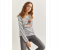 Springfield 108743617 Large Sweat Shirt For Women - White 1 in UAE
