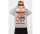 Springfield 108606546 Small Sweat Shirt for Women - Grey 2 in UAE