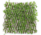 Expandable 1.3 Meter Wicker Fence Artificial Plant - Green 3 in UAE