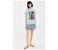 Springfield 138617407 Medium Short Sleeve Fancy T-Shirt for Women - Light Blue 1 in UAE