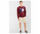 Springfield 022662969 Medium Long Sleeve T-Shirt for Men - Maroon 1 in UAE