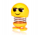 Fashion Spring Bounce Grinning Smiley Doll Toy for Car Dashboard Maglo faxes - (Yellow) 3 in UAE