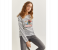 Springfield 108743617 Small Sweat Shirt For Women - White 1 in UAE