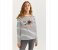 Springfield 108743617 Small Sweat Shirt For Women - White 2 in UAE
