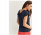Springfield 138778217 Small Short Sleeve Fancy T-Shirt for Women - Blue 2 in UAE