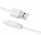 1 Meter Lightning 8 Pin USB Rapid Charging Cable for all Apple IOS Devices LC7 - White 2 in UAE