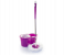 Easy 360 Degree Spinning Mop Bucket Set With 1 Free Mop Head - Purple 8 in UAE