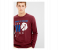 Springfield 022662969 Medium Long Sleeve T-Shirt for Men - Maroon 2 in UAE
