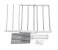 Portable Telescopic Stainless Steel Framework Oven Stand - Silver 4 in UAE