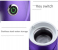 Professional Face Steamer with Facial Mist and Sauna Inhaler Spa - Purple 4 in UAE