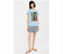Springfield 138617407 Small Short Sleeve Fancy T-Shirt for Women - Light Blue 1 in UAE
