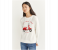Springfield 108732097 Small Sweat Shirt For Women - White 4 in UAE