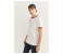 Springfield 024780496 Medium Short Sleeve T-Shirt for Men - Ivory 2 in UAE