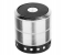 Mini Ws-887 Wireless Bluetooth Speaker With Mic, Aux, USB, SD Card And FM Support - Silver 1 in UAE