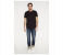 Springfield 024390601 Small Short Sleeve T-Shirt for Men - Black 1 in UAE