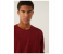 Springfield 022971768 Large Long Sleeve T-Shirt for Men - Wine 2 in UAE