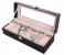 6 Slot PU Leather Watch Display Storage Box - Black 1 in OMAN