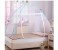 Foldable Double Bed Microfiber Mosquito Net - White 2 in OMAN