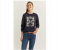 Springfield 108954415 Large Sweat Shirt For Women - Dark Blue 1 in UAE