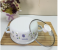 JA185-2 Reoona Round Non-Stick Hot Pot Enamel Casserole Set With Glass Lid 10 Pieces - White 3 in UAE