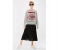 Springfield 108606546 Small Sweat Shirt for Women - Grey 1 in UAE