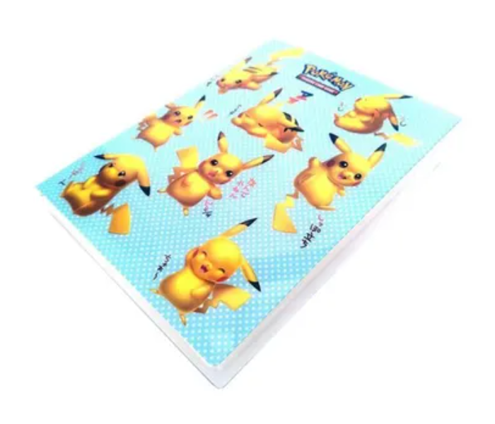 Generic Pokemon Album Playing Cards Holder - Blue And Yellow 2 in UAE
