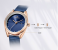 Naviforce 5015L Mesh Stainless Steel Analog Watch for Women - Blue 6 in KSA