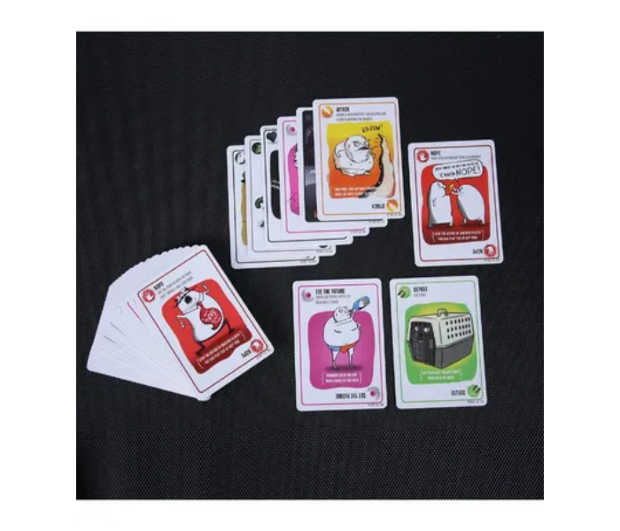 Generic Exploding Kittens Card Game 3 in UAE