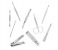 FN-Professional 9 Pieces Manicure Pedicure Nail Cutter Tool Kit Set - Silver 3 in UAE