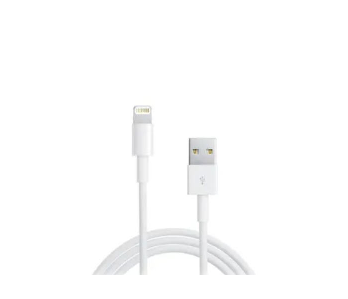 Generic USB Data Sync Lightning Cable - White 1 in UAE