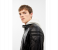 Springfield 048631001 Small PU Jacket for Men - Black 2 in OMAN
