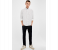 Springfield 028673799 Extra Small Mircoprint Long Sleeve Shirts for Men - White 1 in OMAN