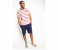 Springfield 328330571 Medium Knitted T-Shirt for Men - Pink 1 in UAE