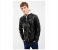 Springfield 048631001 Small PU Jacket for Men - Black 3 in OMAN
