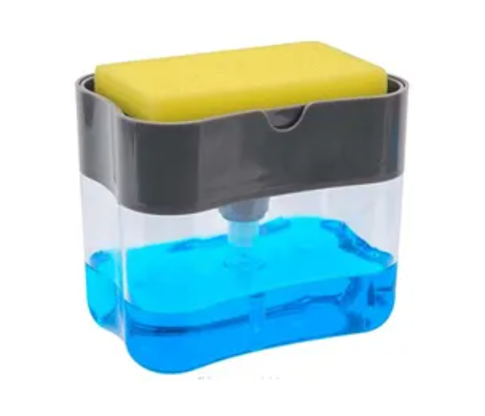 Generic 2-In-1 Soap Pump And Sponge Caddy Detergent Dispenser Holder 2 in UAE