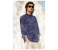Springfield 028535812 XXXL Mircoprint Long Sleeve Shirts for Men - Medium Blue 1 in UAE