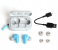 Skullcandy Dime True Wireless Earbuds - Light Grey and Blue 5 in OMAN