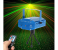 Star Laser Party Strobe Stage DJ Light with Remote Control - Blue 4 in KSA