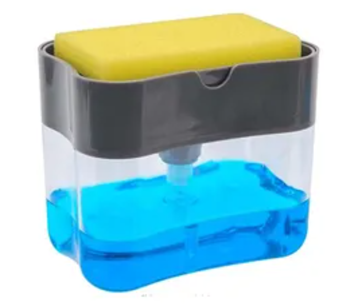 Generic 2-in-1 Dishwasher Soap Dispenser With Sponge 1 in UAE