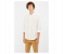 Springfield 027665096 Extra Small Long Sleeve Plain Shirt for Men - Ivory 2 in UAE