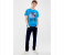 Springfield 145655585 Small Licensed T-Shirt for Men - Blue 1 in UAE