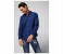 Springfield 028471811 Extra Small Mircoprint Long Sleeve Shirts for Men - Dark Blue 1 in OMAN