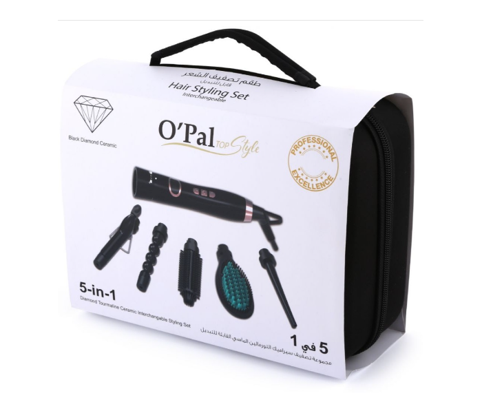 Opal OHS-281 5 In 1 Hair Styler Set - Black 3 in OMAN