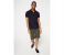 Springfield 143374111 XS Basic Slim Fit Polo Shirt for Men - Dark Blue 1 in UAE