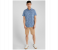 Springfield 037584523 Medium Short Sleeve Casual Shirt for Men - Blue 1 in UAE