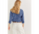 Springfield 679722914 Size 36 Long Sleeve Blouse for Women - Blue 3 in UAE