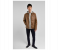 Springfield 048512807 Medium PU Jacket for Men - Brown 1 in UAE