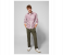 Springfield 033481280 Extra Small Long Sleeve Checked Shirt for Men - White and Pink 1 in UAE
